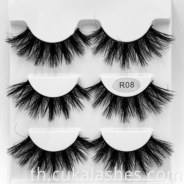 3 Pairs Eyelashes